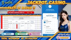 MAHASLOT JACKPOT LIVE CASINO Sweet Bonanza Candy Land Rp.50.000.000,- LUNAS