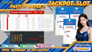 MAHASLOT JACKPOT SLOT GATES OF OLYMPUS Rp. 120.000.000,- LUNAS