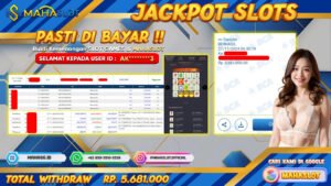 MAHASLOT JACKPOT SLOT MAHJONG WAYS Rp. 5.681.000,- LUNAS