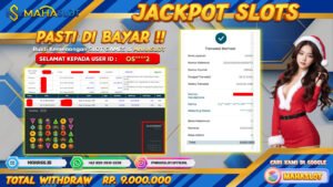 MAHASLOT JACKPOT SLOT GAMES GATES OF OLYMPUS 1000 Rp. 9.000.000,- LUNAS