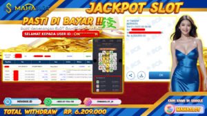 MAHASLOT JACKPOT SLOT GAMES MAHJONG WAYS 2 Rp. 6.209.000,- LUNAS